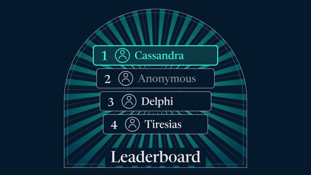xerberus_io's tweet photo. At the close, we check every forecast against what actually went wrong this season. The closer you were, the higher you rank, and you can change your forecasts until then.

The leaderboard is public, under the name you choose or anonymously. The top three win the prizes. https://t.co/rFP95L2uX3