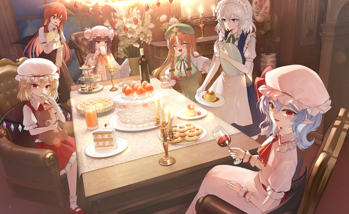 pheyhyu_0_0's tweet photo. #東方Projectㅤㅤㅤㅤ 
홍마관 https://t.co/daFGYOCeM1