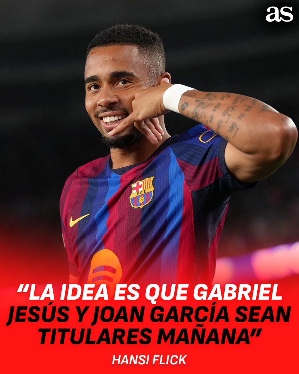 diarioas's tweet photo. ❌️🤕 ¡FLICK CONFIRMA LA BAJA DE RAPHINHA PARA LOS PARTIDOS ANTE GETAFE Y GALATASARAY!

🌎 El brasileño volvió lesionado del parón internacional https://t.co/iv0M75q228