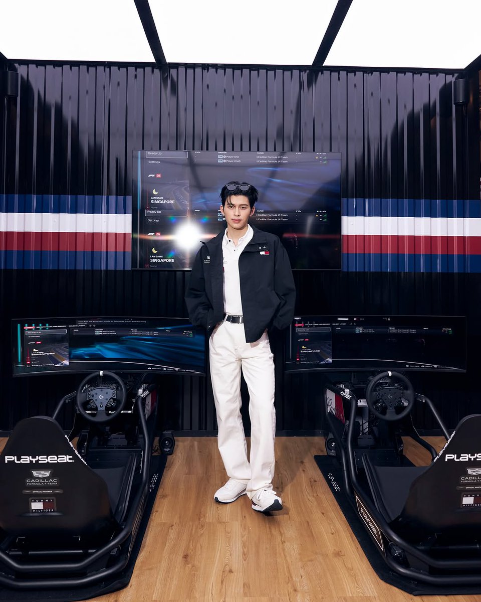 engagement4pond's tweet photo. Can't wait to see Pond Naravit at the F1 Paddock Experience with Tommy Hilfiger. So excited for this special moment. Who else is excited to see Pond? ❤️

PONDPHUWIN TOMMYCAD F1

#TommyHilfigerxPond
#ppnaravit @ppnaravit https://t.co/rlLl3arTp9