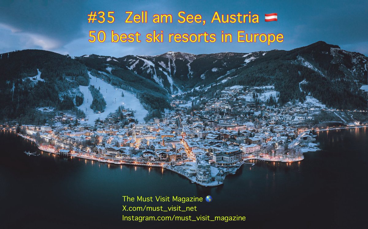Must_Visit_Net's tweet photo. 50 best ski resorts in Europe
Today we present    #35  Zell am See, Austria 🇦🇹 in our daily selection of the 50 Best Ski Resorts in Europe, chosen based on three key criteria:
🎿 The best-groomed slopes
🎉 Great entertainment and nightlife
🏔️ Breathtaking views from the ski slopes
#35
Zell am See (Schmittenhöhe) 👉 Alpine Paradise with a Casino Twist
Nestled in the Austrian Alps, Zell am See offers a rare combination of top-tier skiing, dramatic lake views, and rich evening entertainment.
Why It’s Exceptional
The Schmittenhöhe ski region features 77 km of prime slopes and a direct connection via the zellamseeXpress to the massive Skicircus Saalbach Hinterglemm.
Who It’s For
 Beginners: Great dedicated learning zones at the base.
 Intermediates: Wide blue and red cruisers with spectacular panoramas of Lake Zell.
 Experts: Thrilling black slopes like the legendary Trass (70% incline) and snowparks.
Lift Infrastructure
The resort features state-of-the-art 10-person gondolas, heated chairlifts, and fast connections that keep lines minimal.
Nightlife & Casino
The party starts on the mountain at summit huts like SchnapsHans, then moves into the historic town center at lively spots like Crazy Daisy. The ultimate nightlife highlight is Casino Zell am See, located inside the iconic Grand Hotel right on the lake promenade. It offers roulette, blackjack, poker, slots, and a stylish bar with lake views.
#ZellAmSee #Schmittenhöhe #SkiAustria #ApresSki #CasinoZellAmSee #WinterVibes #AustrianAlps
50 best ski resorts in Europe
 The Must Visit Magazine 🌎
https://t.co/qO1eF1hjsd
https://t.co/SGqGhYFJwQ