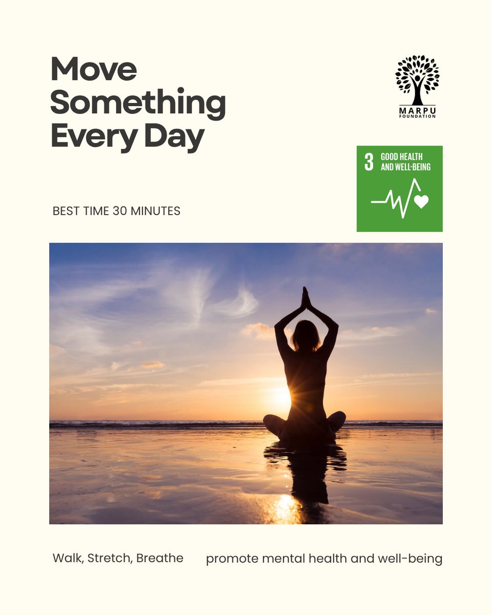 marpufoundation's tweet photo. Let’s learn one SDG today. SDG 3: Good Health and Well-being.

#SDG3 #GoodHealthAndWellbeing #MarpuFoundation #VolunteerFirstCSR #WorldMentalHealthDay https://t.co/4nhlpbgiog