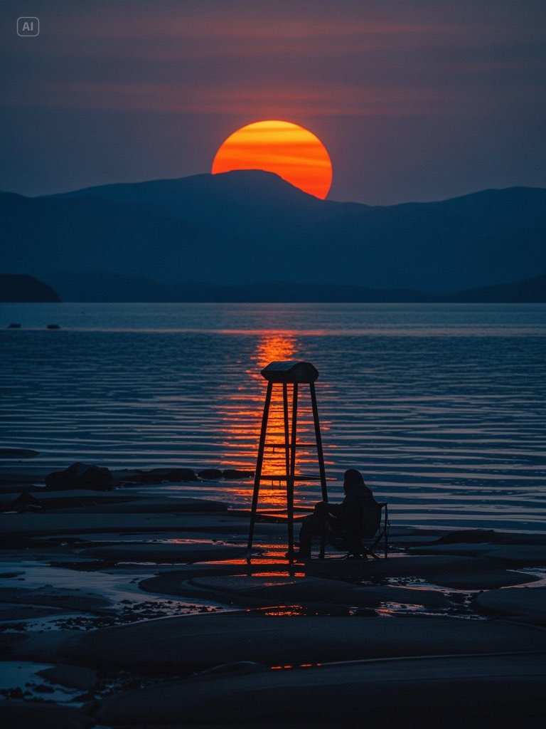 EleanorHulmo's tweet photo. “Hoy registré en mi diario la emoción de ver el atardecer sobre el mar, un recuerdo que no se borrará de mi memoria.” https://t.co/QqY9o92rBR