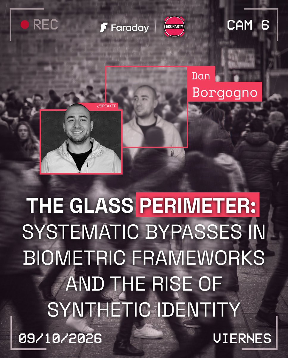 faradaysec's tweet photo. Esta es nuestra agenda de hoy en la @ekoparty
 ¡No te pierdas todas las charlas que vamos a estar dando!👇🔥 Ademas del sorteo de nuestro Swag y el CTF https://t.co/1eBxg31y0z