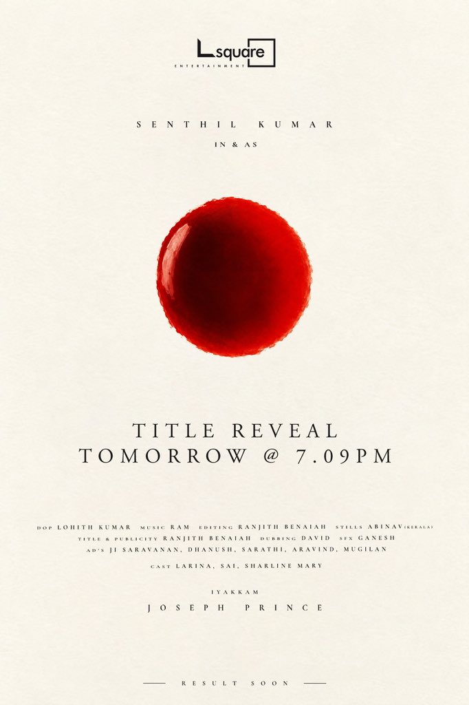josepHaasan's tweet photo. Tomorrow@7:09PM✨

CAST &amp; CREW :
@_senthil_kumar_07
@lareina_nls Sai, SharlineMary
@lohith_92
@_r.ramkumar_07_
@Ranjith_1418
@a_bhinav_babu
@davidrichard_29
Ganesh
@karuppu_manigandan , Gunasekaran.P
@220_saravanan_220 @dhanush @sarathyy.iam @___arxvind.__, Mugilan

@josepHaasan https://t.co/zp51ZkDHxY