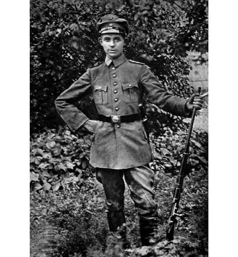 DolorsHaze's tweet photo. Horst Ludwig Wessel 

born October 9, 1907, in Bielefeld; 
died February 23, 1930, in Berlin-Friedrichshain

was a German student, fraternity member, and SA stormtrooper. He wrote the lyrics to the song "Die Fahne hoch" – later named the Horst Wessel Song in his honor – which, along with the Deutschlandlied, became a national anthem of the Third Reich in 1933. A martyr of the movement, Wessel became, through his life and death, the ideal image of the National Socialist fighter.

Youth

Horst Wessel was the son of Margarete Wessel and the Protestant pastor Dr. Wilhelm Ludwig Georg Wessel (1879-1922), who served at St. Paul's Church in Bielefeld from 1906 to 1908 and at the historically important St. Nicholas Church in Berlin from 1913.

Even after the November Revolution of 1918, Wessel's parents remained pro-imperial and reactionary in their views.

First Political Activities

In his final years of school, from 1922 onward, he was active in the "Bismarck Jugend" (the youth organization of the national-conservative DNVP) and shortly thereafter in the "Wiking League."

Studies and Auxiliary Work

Horst Wessel initially studied law for four semesters and was a member of the student fraternities Corps Normannia Berlin and Corps Alemannia Vienna. However, he then abandoned his studies and after 1928 worked as a laborer. Among other things, he worked as a taxi driver and as a skipper on the subway construction site.

In 1926, Wessel joined the NSDAP and the SA. From 1929, he was also an SA stormtrooper leader of SA Storm 5 in Berlin. In the same year, he first published his poem "Die Fahne hoch, die Reihen dicht [later changed to: fest] geschlossen!" in the magazine Der Angriff. This poem, later set to the melody of a sea shanty, became the Horst Wessel Song.

Death

After communists attempted to assassinate him on January 14, 1930, Wessel was immediately admitted to Friedrichshain Hospital. He died there, by then completely emaciated, on February 23, 1930, after almost six weeks of horrific suffering.
Horst Wessel was ceremonially buried in the old cemetery of the St. Nicholas and St. Mary parish in Berlin-Prenzlauer Berg.

The repeatedly convicted KPD activist Albrecht Höhler and other communists were arrested shortly after the crime. The court determined that Höhler and other communists had gone to Horst Wessel's apartment, whereupon Höhler shot him in the face as he opened the door. They laid the dying man in his bed and fled. For this, Höhler was sentenced in September 1930 to only six years and one month in prison for "manslaughter". Two other participants received prison sentences, and ten defendants were sentenced to jail, including the instigating landlady Elisabeth Salm, widow of a KPD member.

During the trial, the defendants received support from the communist "Rote Hilfe" (Red Aid), including new suits. Other participants received suspended sentences. After the seizure of power, Höhler was executed.

Widow Salm, who had instigated Höhler and the Red Front Fighters' League to carry out the assassination, proudly told a fellow prisoner that she had hung Wessel's head out of bed so that he would bleed to death. She was released in February 1933, but on March 14, 1933, based on her statements, she was taken into protective custody and had to testify again in Berlin. In 1935, she was imprisoned in Moringen, and from December 13, 1935, for two years in Landshut. On November 12, 1937, she was released again and moved to Mainz.

On September 20, 1940, she was arrested during a train journey while giving inflammatory speeches against the Wehrmacht and Hitler. She was convicted by a special court in Darmstadt, a trial before the Wiesbaden District Court followed, and she remained in custody until January 15, 1942. Barely free again, she committed further offenses, was arrested in the spring of 1942, and worked as a seamstress in the Ravensbrück and Bergen-Belsen KL, where she died in March 1945.