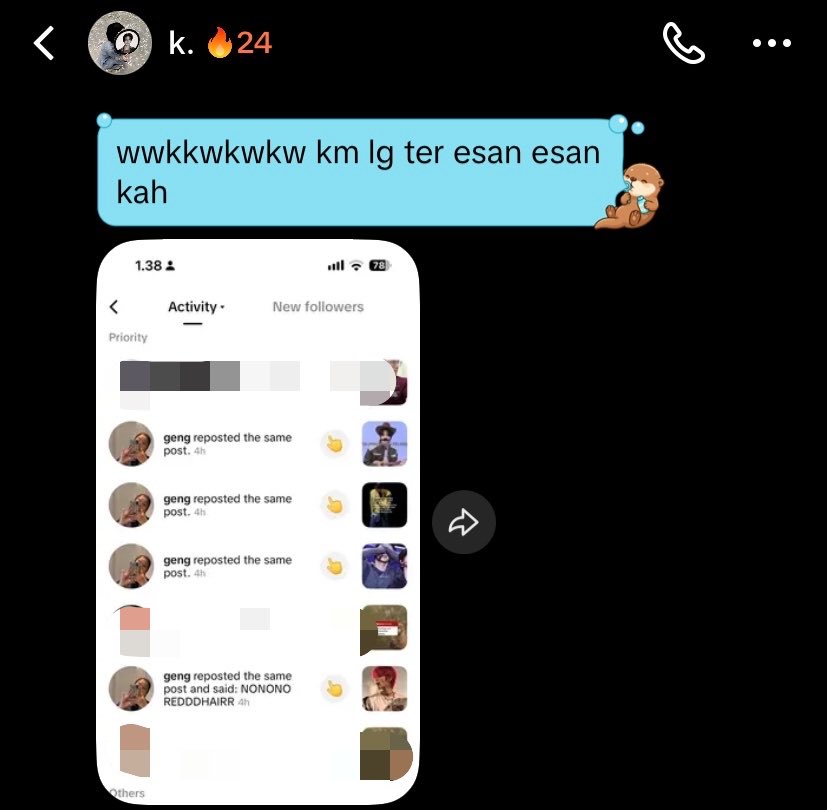 iamchive's tweet photo. Agenda pagi ini stalking kembarnya si abin aka taesan 🤓🤓🤓 🤞🏻 https://t.co/k4X79SaRH7