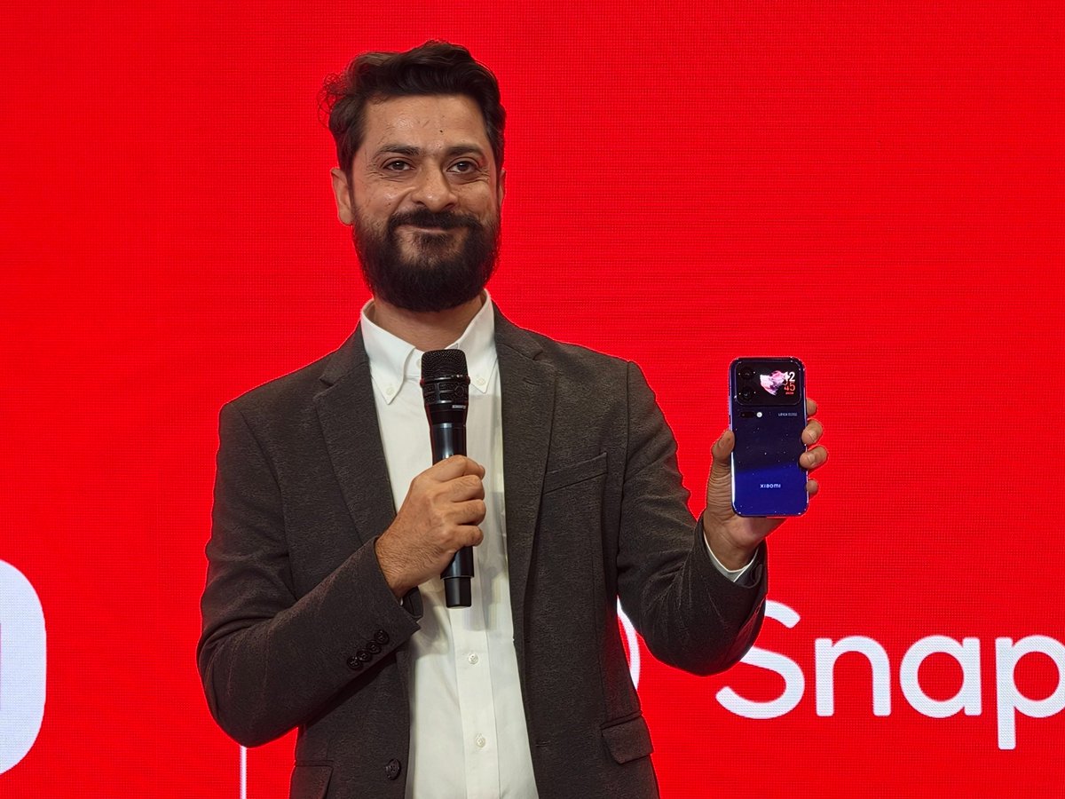 tsaikumar1989's tweet photo. ..@gautmeluv confirmed Xiaomi 18 Pro is launching very soon in India.

It is India's first smartphone to feature #Snapdragon8EliteGen6  on the #Xiaomi18Pro.

@sumitsonal 
@Snapdragon @Snapdragon_IN 
Pic: @SavageAryan007 
#IMC2026 #Xiaomi https://t.co/AdFtJFcGkW