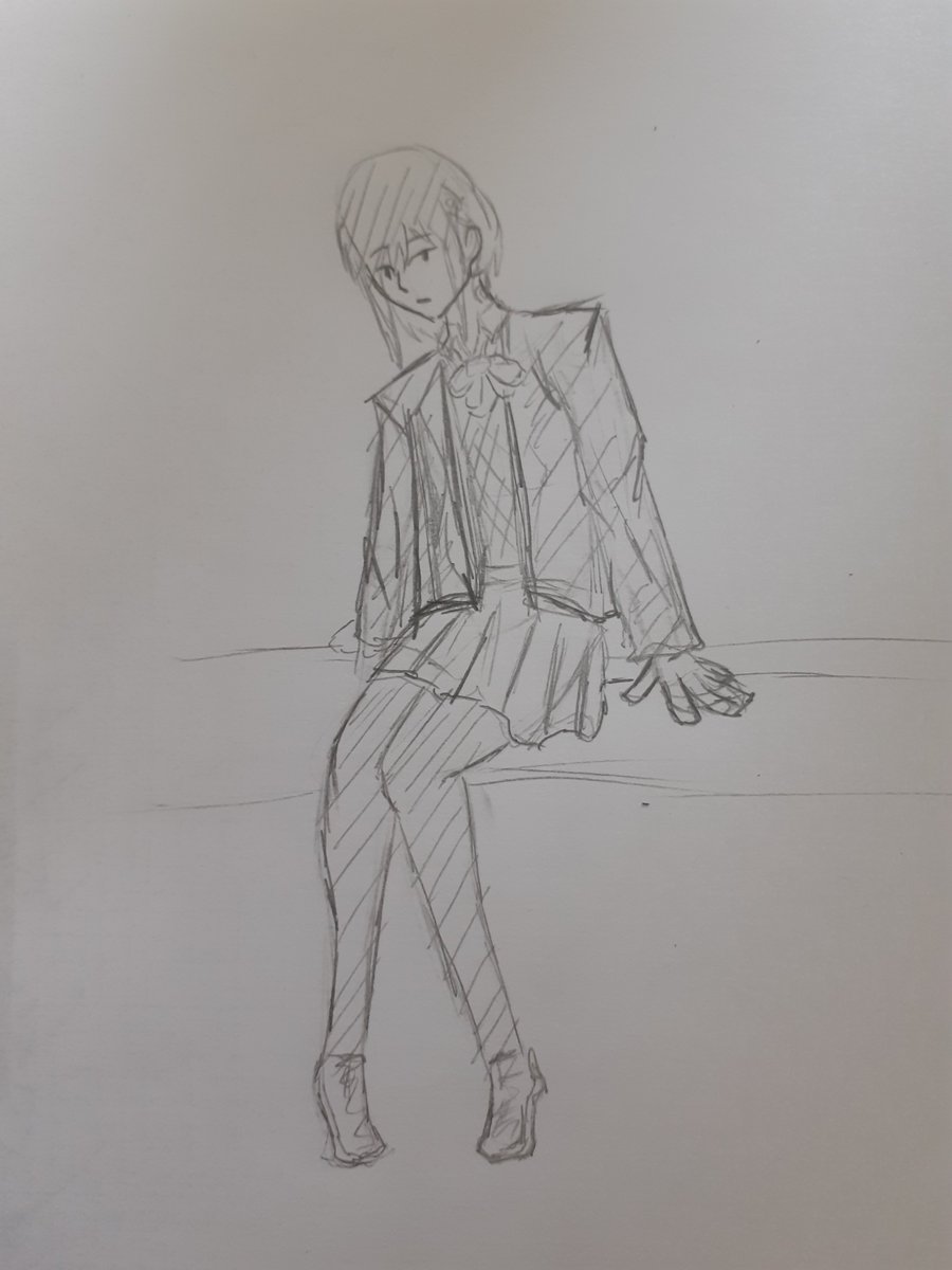 KoMinoto2805's tweet photo. Nurse Preceptor training is unfortunately mostly stuff I already know. Today we had to search up laws by ourselves and i was done early and i was itching to draw...
Traditional art after a trillion years of not drawing traditionally...
#prsk_FA #rkgk #ShinonomeEna #EnaShinonome https://t.co/cTYHSxB5Y5