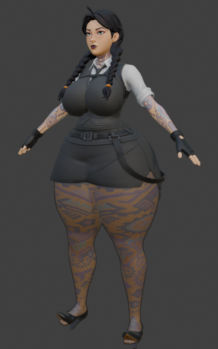 sakalenynsfw's tweet photo. Hello, I know I've been inactive for some time, but I'm working on a few projects, 5 to be honest. 
They are:
1. Halloween special
2. Chun-Li
3. Jules cosplay (2 skins)
4. Check the thread

Tell me, if Chun-Li's proportions are too big https://t.co/qEc2T1Rzdl