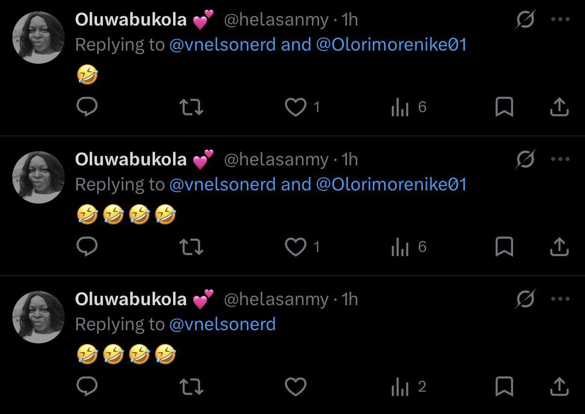 vnelsonerd's tweet photo. @helasanmy @Olorimorenike01 Mummy, na laugh you Dey laugh Abi na cry https://t.co/CgsZsAO2LS