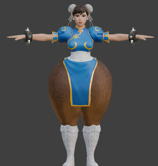 sakalenynsfw's tweet photo. Hello, I know I've been inactive for some time, but I'm working on a few projects, 5 to be honest. 
They are:
1. Halloween special
2. Chun-Li
3. Jules cosplay (2 skins)
4. Check the thread

Tell me, if Chun-Li's proportions are too big https://t.co/qEc2T1Rzdl