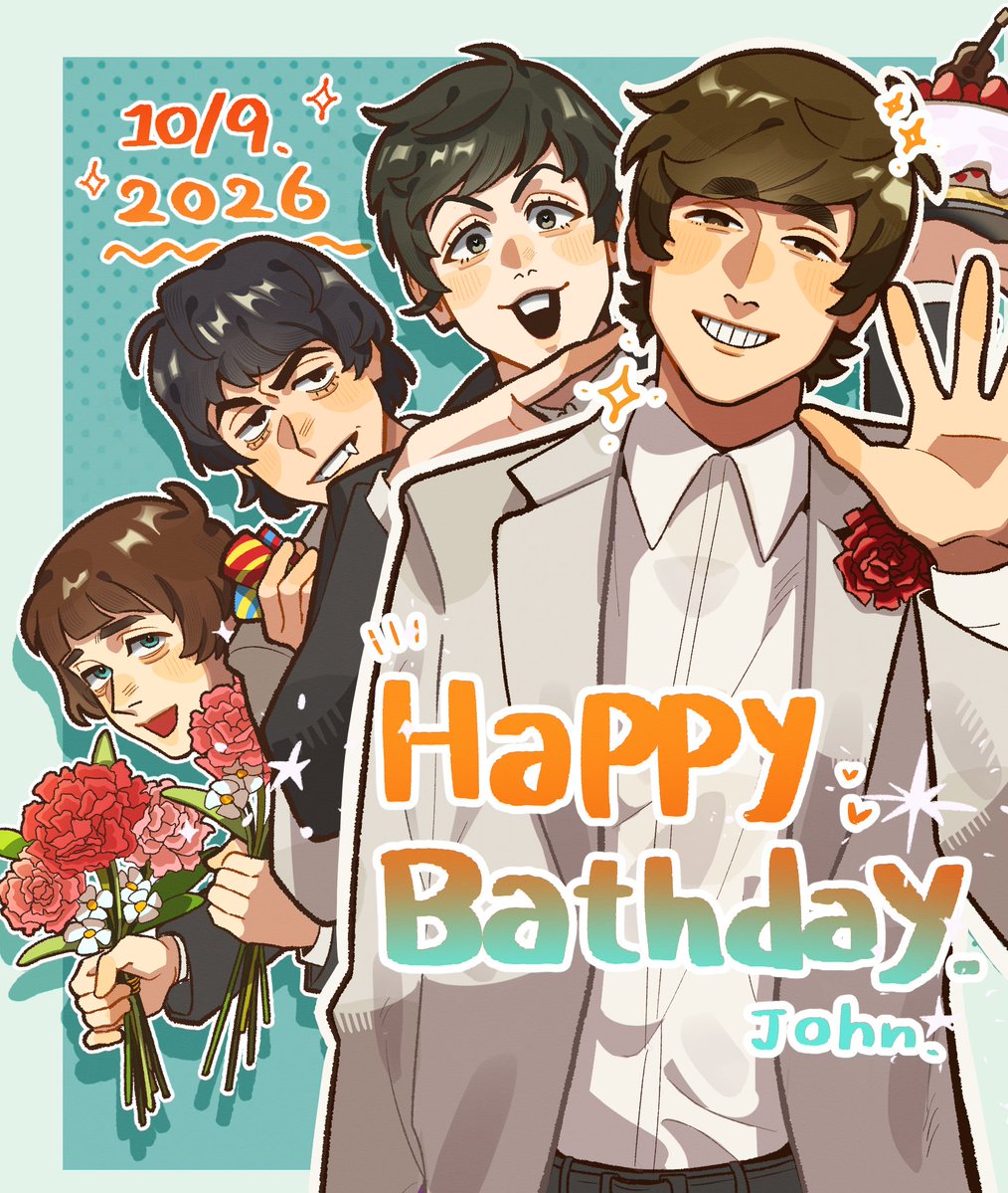 355__saurus's tweet photo. ジョンHappybirthday〜！ https://t.co/BMDoIFVycC