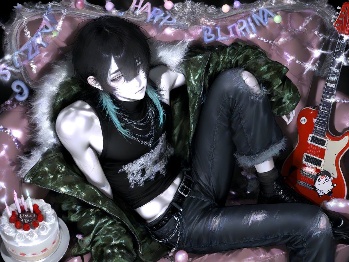 kyn2ty's tweet photo. @OddPrawn0961 あまり上手く行かなかったので少しぐちゃぐちゃですが…
誕生日おめでとうございます♩ 良い1年を過ごせますように。 https://t.co/i8K252SrQh