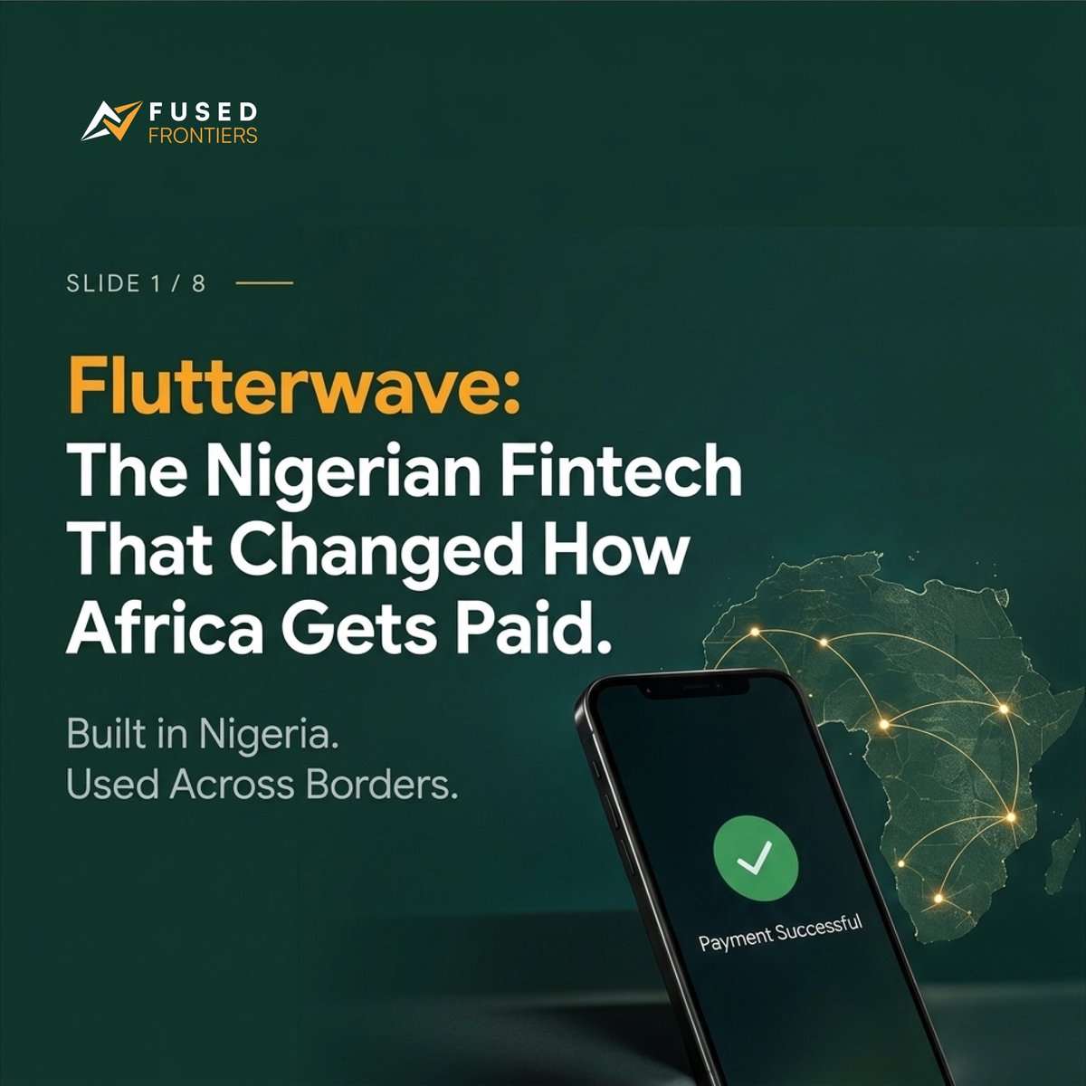 fusedfrontiers's tweet photo. Flutterwave helped simplify cross-border payments, showing how innovation can remove barriers and connect businesses. 

At Fused Frontiers, we believe impactful technology solves real problems.

 Which Nigerian tech company has made the biggest impact beyond our borders? https://t.co/92i8Yiqwm8