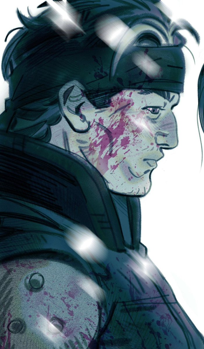 zilodak's tweet photo. I miss drawing my Solid Snake https://t.co/u5SjiyF5dX