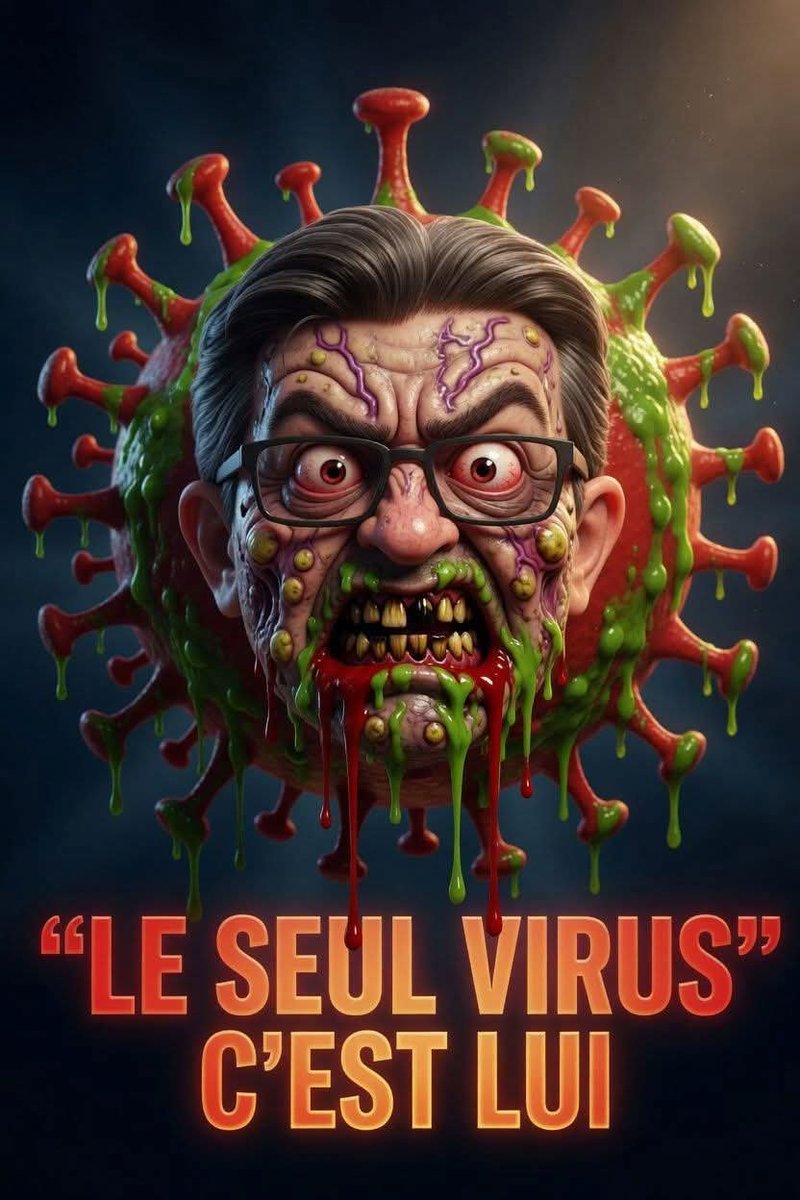MenteCorpore34's tweet photo. 🚨#Alerte #Virusmortel ⚠️ #Alerte #confinement 🚨
🆘Le #gauchisme tue ‼️La #demagauchiasse attaque dangereusement votre #Mémoire #Intelligence et #Volonté tel un #sida #immunodéficience #dégénération de âmes de l'#humanité 🆘 https://t.co/xG0NqjVeod