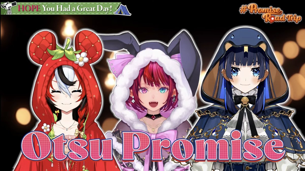 KroniiSPJP's tweet photo. OTSU PROMISE 🎲⏳💎
Happy 3rd Anniversary! 🎉
I'm so happy—it's as if it were happening to me!!🥰
#PromiseRoadTrip #holoPromise https://t.co/w1ondaMTcd
