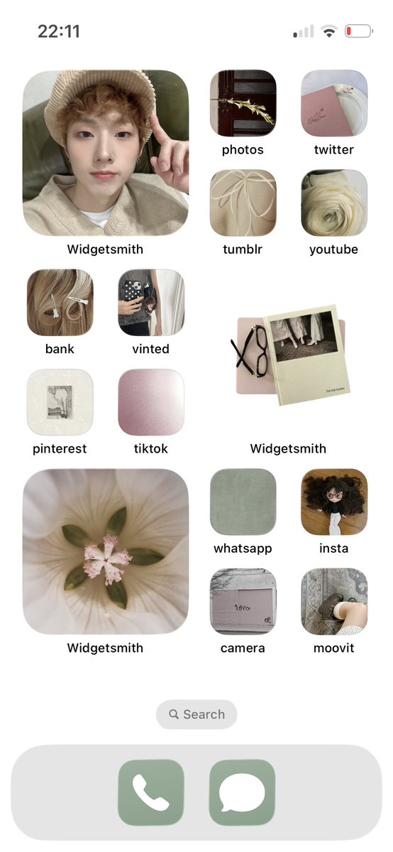 24kwansz's tweet photo. I changed the layout of my phone!!! https://t.co/pMHvCI9ZfX
