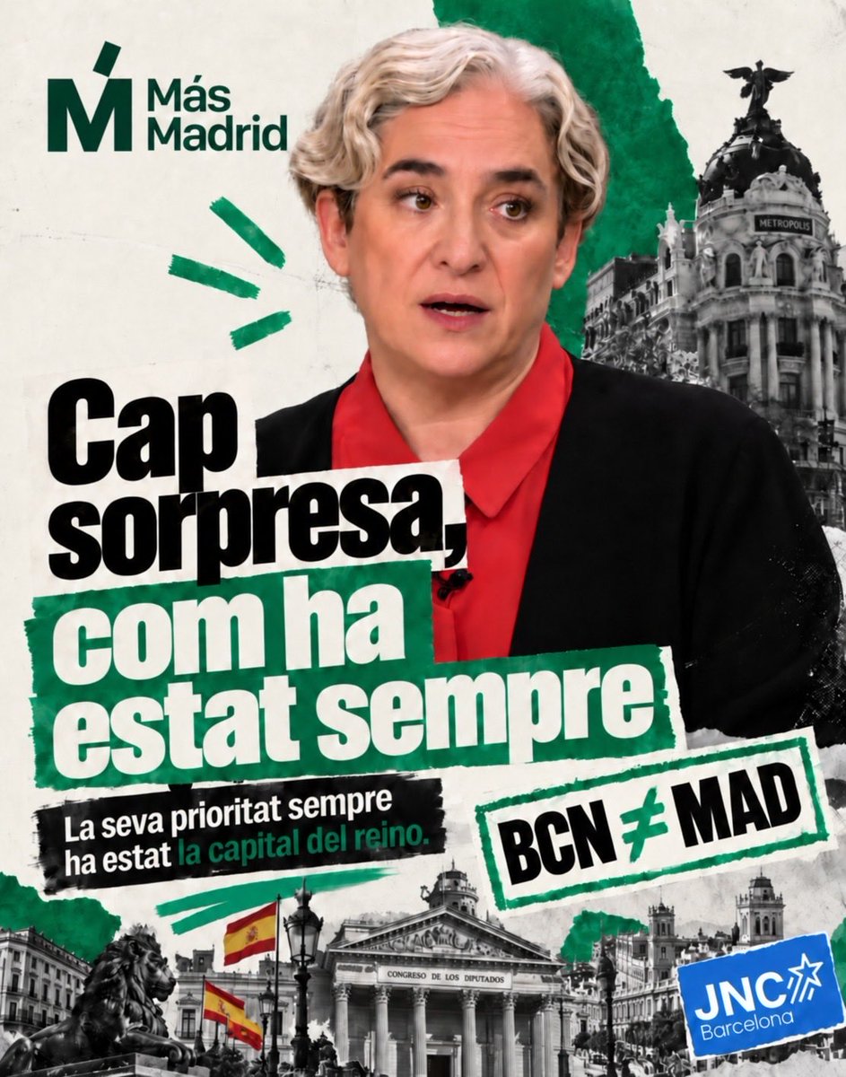 jnc_barcelona's tweet photo. ❌ JA SABÍEM QUE SEMPRE HAVIA ESTAT MADRID! https://t.co/wyo0d0jgxW