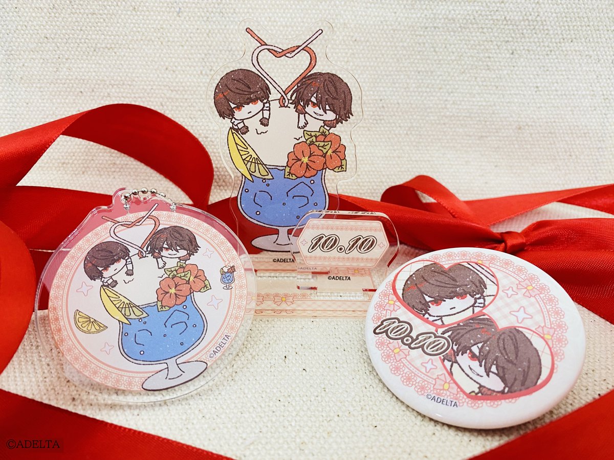 eeo_store's tweet photo. 🎀♥️🎂　お誕生日記念　🎂♥️🎀
✨新商品がeeo Store onlineにて発売開始✨

「大穢」より、台場静馬たちの誕生日を祝した特別な商品が登場！

ご購入はコチラから🎁
https://t.co/xolNgrq5Cq

#大穢 https://t.co/Y7JzgFD0V7