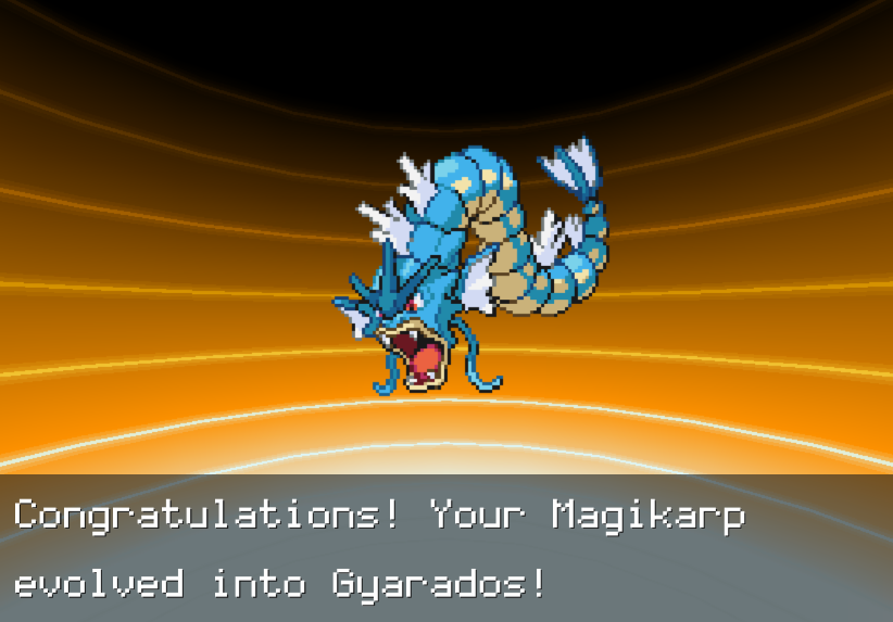 ninjaleesato's tweet photo. Meu peixinho dourado evoluiu.
#pokemon #jogos #games #magikarp #gyarados https://t.co/3kwP2peHHk