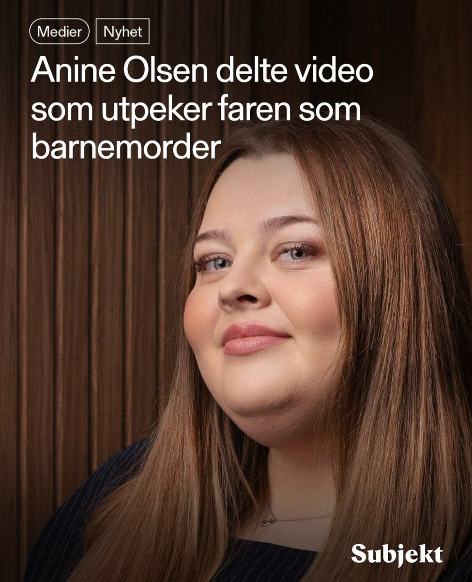 Goitericus's tweet photo. Så influenser Anine Olsen mener norske menn må ta avstand fra den store voldtektsaken på et universitet i USA. 

Men selv forsvarer hun en kvinne som beviselig drepte sine tre barn. 

Nesten så man skulle tro hun bare var en oppmerksomhetssyk person uten prinsipper? https://t.co/P5LojyIic5