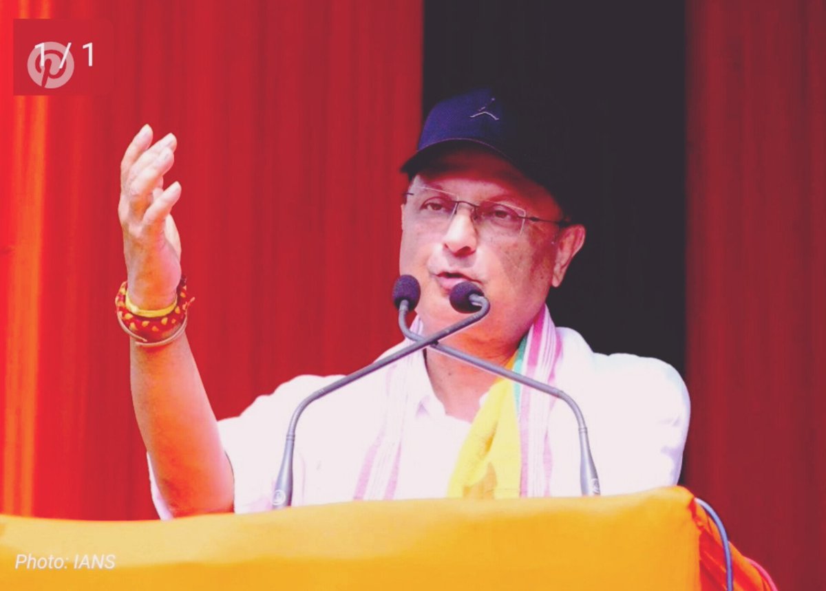 yuvrajsays's tweet photo. Not 240… 241!

@BJP4India had 240 MPs in the Lok Sabha until yesterday. Today, the tally rises to 241!

Devasish Sharma ji wins a seat held by Congress.

No Jhoot Ki Goonj. No Akashvani circus. No cockroach drama.

None of these clowneries can change the ground reality.

People stand with Modi ji. And the message continues to be loud and clear!

#Byelection