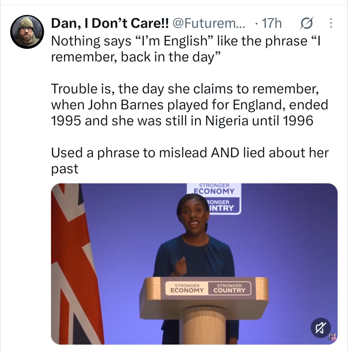 IsaAdio's tweet photo. No matter how long a stick stays in water, it can never be fish. You are not and cannot be English, even if you wish, they have rejected you, why forcing yourself on them?? https://t.co/q0TiDZze8J