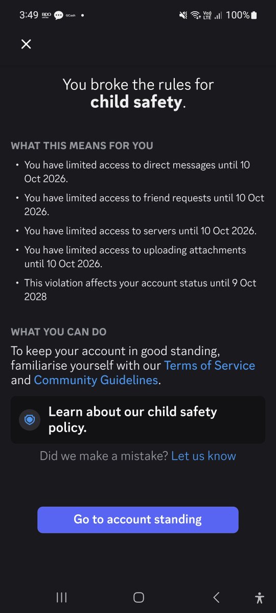 _punishedDamien's tweet photo. Woke up from this???

how is it possibly to violate "child safety rules" where I rarely use my discor— oh right, mandatory ID check 

I wish you more Wumpus gore art https://t.co/wBpmWuyNcU