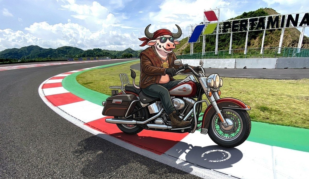 TorajaaBuffalo's tweet photo. Chrome, asphalt, and zero distractions. Tobuff is letting the big twin roar today. 🤫🐂 As the chief mechanic behind this machine, I’m putting the same horsepower into our project as Tobuff puts into the throttle. Get ready for the roll-out.

$tobuff #tobuff #solana #pumpfun https://t.co/QDhgfjKfeq