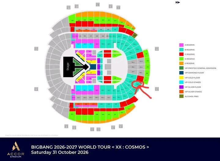 hitomi_jp_Ti's tweet photo. mình pass 3 vé Bigbang B reserve do dư ạ. Pass giá gốc
3x B Reserve seatings
Section 116, row 47 seats 59,60 and 61

$300 each
Negotiable if buying all 3 https://t.co/gdn9fiW9mU