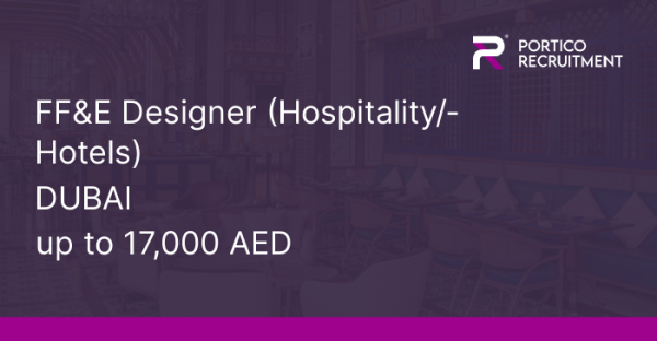 Porticocareers's tweet photo. Now Hiring!! FF&amp;E Designer, up to 17,000 AED - #DUBAI. https://t.co/9eTjCOm8vv https://t.co/67DPCqw40W