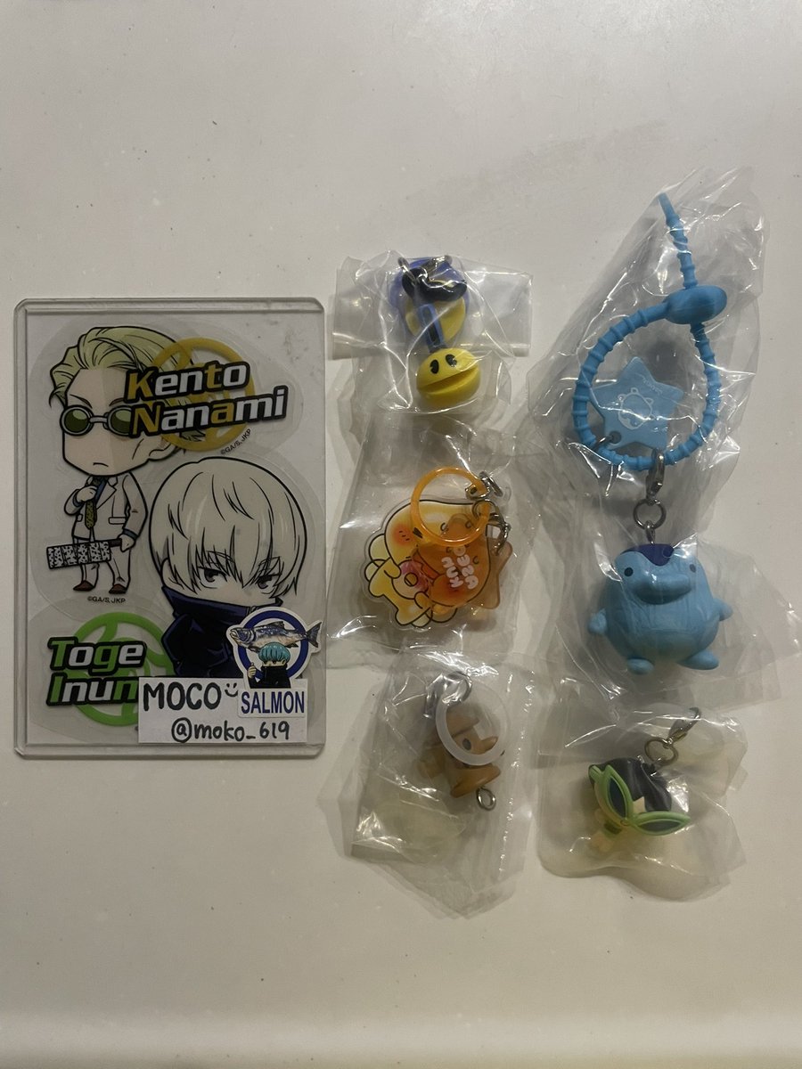 moko_619's tweet photo. 【交換】めじるしアクセサリー オタマトーン たまごっち しずくちゃん どうぶつの森 パワーパフガールズ

【譲】写真1枚目

【求】
クレヨンしんちゃんシリーズ、ポムポムプリンのめじるしアクセサリーならなんでも

郵送での交換となります
お気軽にお声掛けください https://t.co/RsK9xkMjY9