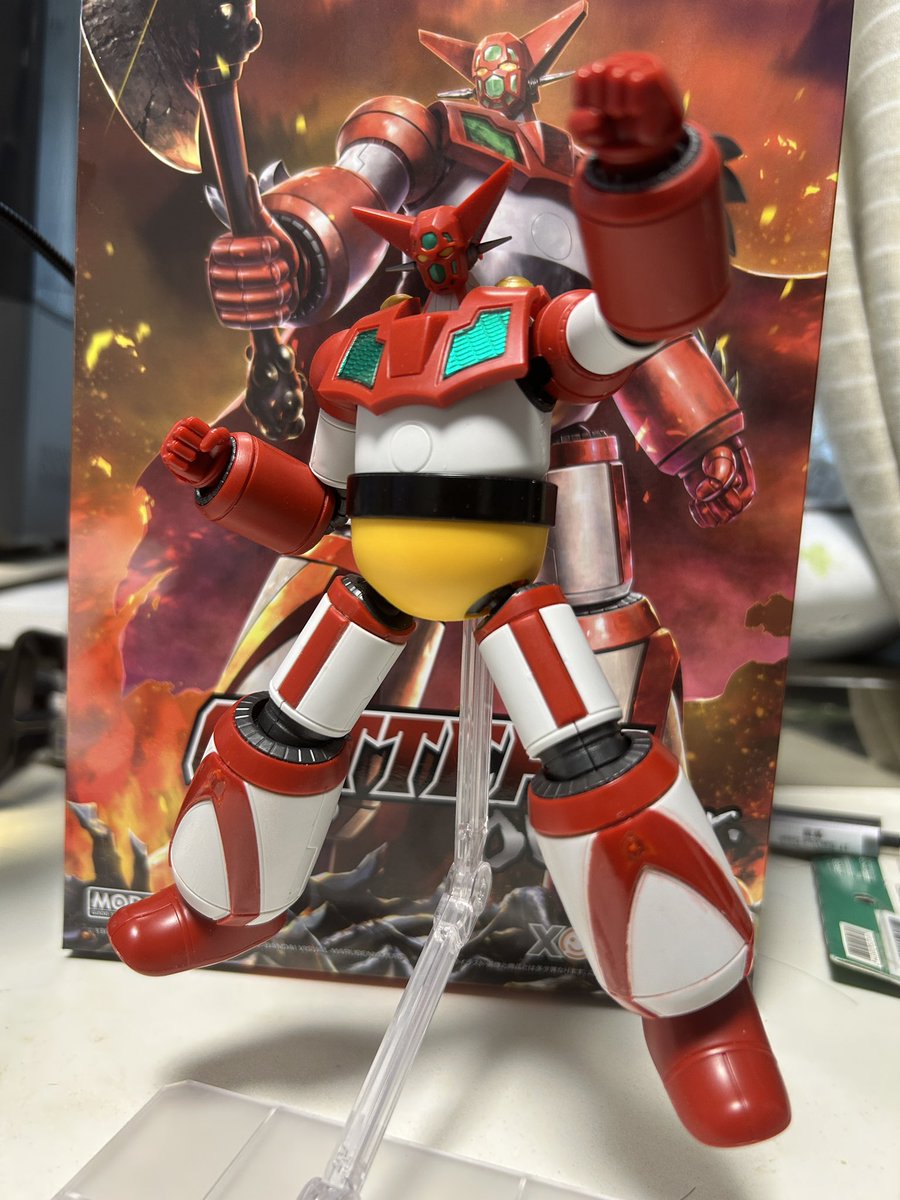 765gakuen's tweet photo. MODEROIDゲッター1作成
とりあえずトマホークの柄のコブを切り落としてランナーで延長
トマホークの刃の腹もヤスって出っ張りを削除
新ゲッター1ばりに飛び出てた脛をヤスって出っ張りをほぼ削除
後はヤスった際に出た脛の穴をランナーとランナーパテで埋めたから補修しないと
#ゲッターロボ
#moderoid https://t.co/PbRpxw6jt4