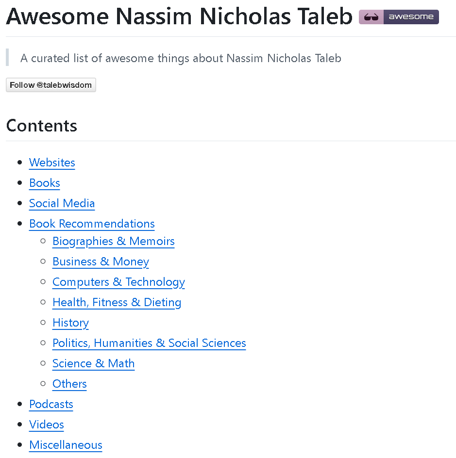 TalebWisdom's tweet photo. If you love Nassim Taleb’s work, I built a complete reference library:
📚 Entire book catalog &amp; recommended reading list
🎙️ Essential interviews, lectures &amp; podcasts
🔗 Curated web resources &amp; archives
Grab your free copy below ($0+):
https://t.co/a5colhZFnE https://t.co/gDRYcaO7jp