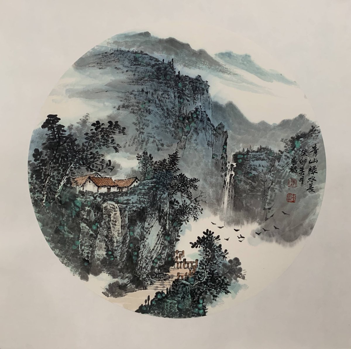 MiaRobertslg's tweet photo. Hoy, la maravillosa obra del artista Qiao que fusiona el diseo uniforme y el juramento de creación es mostrada en la galería. https://t.co/bGzZfNMAxy
