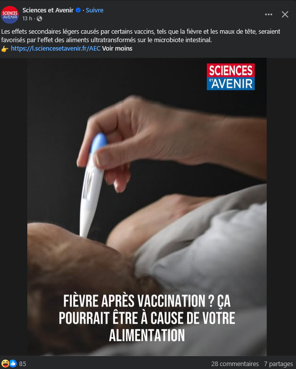 vaccinologie's tweet photo. même le plus banal des effets indésirables n'est pas causé par le vaccin, mais par vous !

vous êtes fautif, toujours.

#onsache https://t.co/FsBU4sNV7B