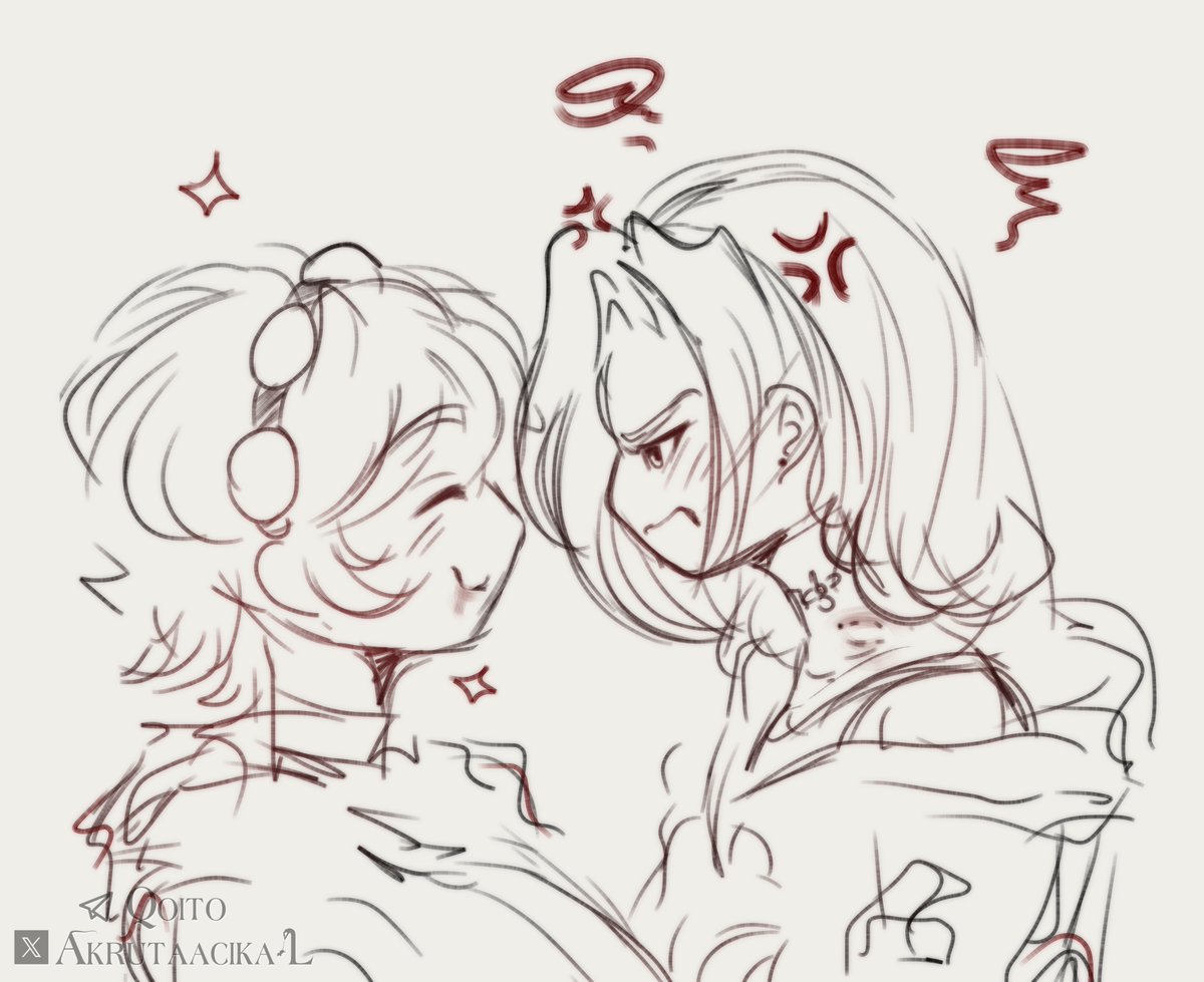 AkrutaacikaL's tweet photo. Neck kiss

#nuzi #MurderDrones #biscuitbites #mdtwt https://t.co/XC4bNpmB3e
