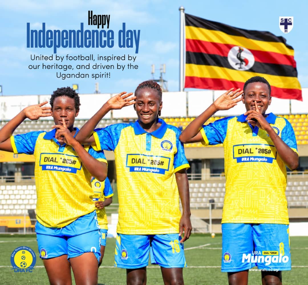 ura_lfc's tweet photo. 🇺🇬 Happy 64th Independence Day, Uganda!

From the pitch to the nation, we all play a part in building Uganda. ⚽️🇺🇬 Pay your taxes, support football, and develop Uganda together! 💛🖤❤️

#URAFC | #OneTeamOneDream | #UgandaAt64 https://t.co/KgTn2o3CPX