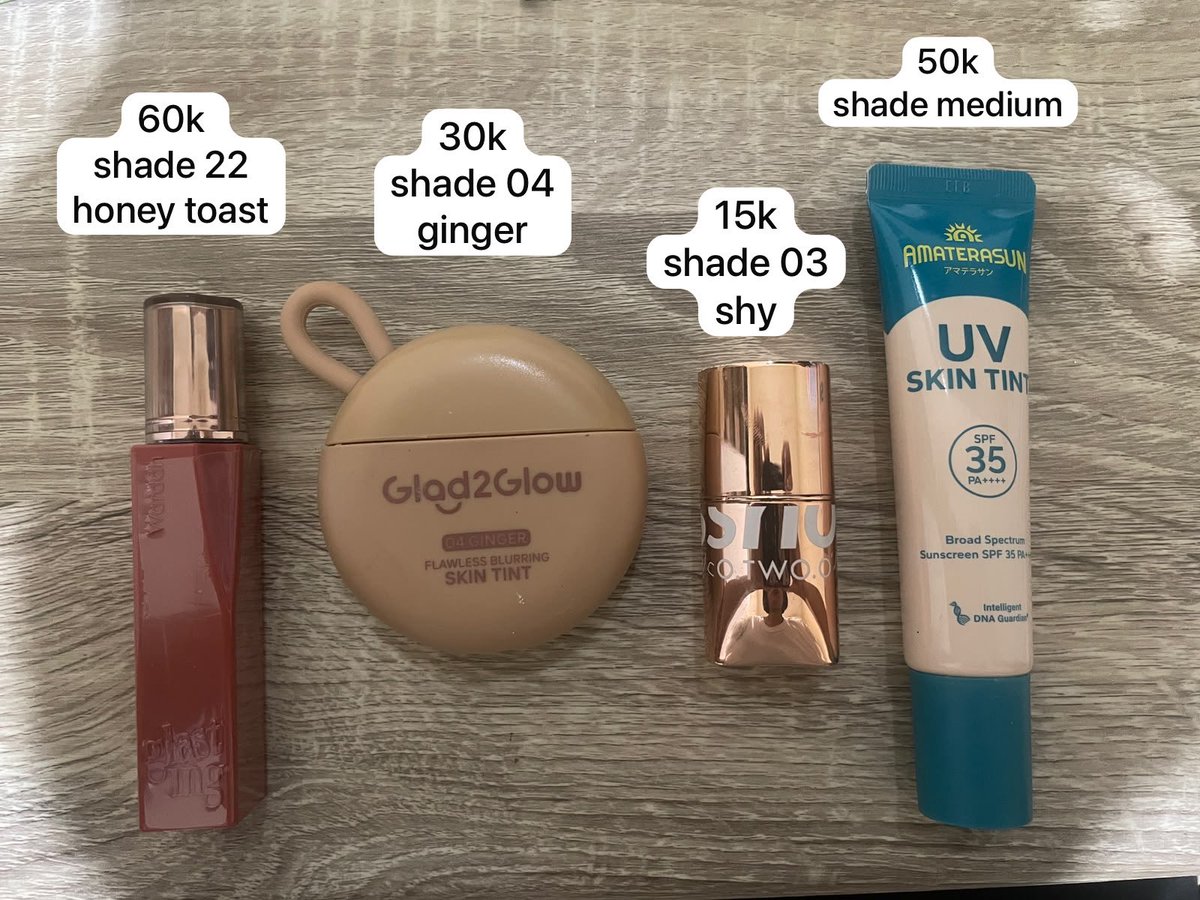 iloverrama's tweet photo. - Wardah Lip Glasting ORI baru tiga kali pakai
- ⁠Skintint G2G ORI salah shade udh 5x pakai
- ⁠Blush on O.TWO.O ORI exp 26/8/2027
- ⁠Skintint Amaterasun ORI baru 2x pakai

Angkut semua 150k nego tipis
📍Jogja https://t.co/6mjniQwXtx