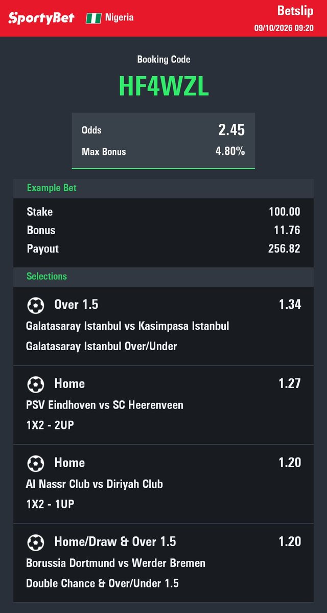AkinlabiOlabod1's tweet photo. Club football is back ⚽⚽⚽⚽⚽⚽⚽⚽⚽⚽

Sports trading is back 📈📈📈📈📈📈

#GambleResponsibly https://t.co/an0abZsX9e