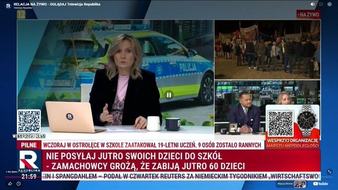 KacperByrt's tweet photo. @Wojtas654321 @WojtekKardys @RepublikaTV Znajdź proszę coś porównywalnego z TVN-u:) https://t.co/9awTwat8KJ