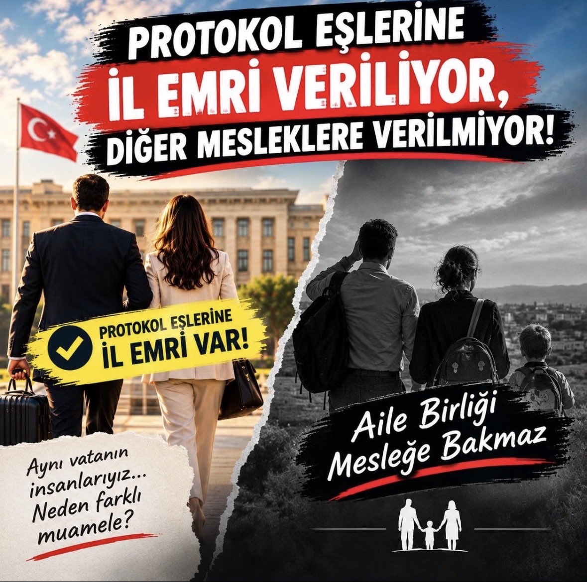 mehmetakincali's tweet photo. ⚠️AileBirliği bekleyen 3500 öğretmen mağdur edildi!”⚠️

“Herhangi bir yerdeki adaletsizlik, her yerdeki adalet için tehdittir.”
                      Martin Luther King

“Bugün hakkı yenene sırtını dönenler, yarın kendi hakları ellerinden alındığında adaletin kapısını çalacaklar. Unutmayın: Hak, kimin başına geldiğine göre değişmez; adalet, herkes için adalettir.”

#ilemri 
#ProtokolNEDENbeklemedi 
@tcmeb 
@Yusuf__Tekin 
@yavuzagiraliog 
@inanakgunalp 
@MDervisogluTR 
@serakadigil 
@eczozgurozel