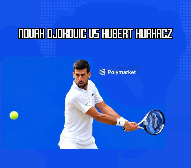 donspotless0's tweet photo. djokovic is only at 65% on polymarket. 

novak djokovic faces hubert hurkacz on october 9, and the market is giving djokovic a clear edge.
but the gap isn't as big as you might expect.
 djokovic: 65%
 hurkacz: 36%
 total volume: $105.87K
here's what caught my attention.
even with djokovic favored

@Polymarket traders are still giving hurkacz a real chance.
tennis is one of those sports where a few key points can change everything.
are traders underestimating hurkacz, or is 65% a fair price for djokovic?