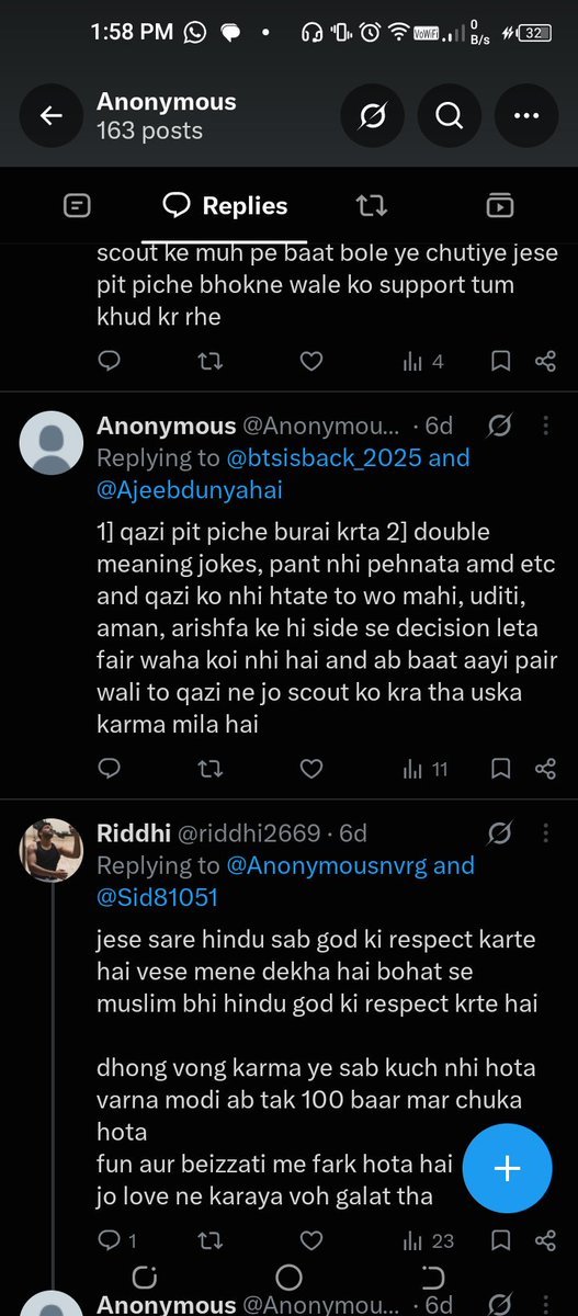 Anonymousnvrg's tweet photo. @Ishan9861 @Gxiuka @kalesh_karo @Ishan9861 https://t.co/AbvBXTB8vI