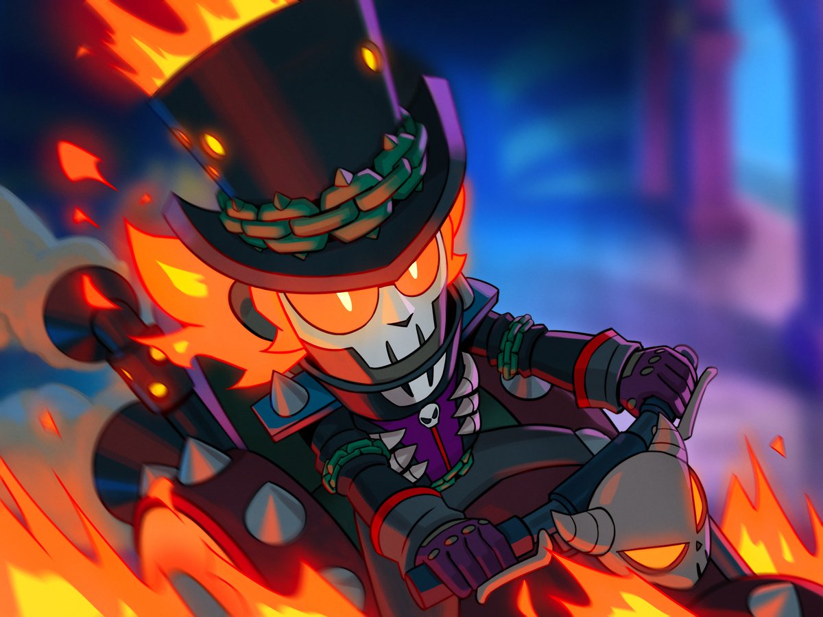 BrawlStars's tweet photo. Someone or something is in a spiky situation 😱💥🚂

Hurry into the basement and share your best time in the comments! ⏱️ https://t.co/DhTFR1qkNz