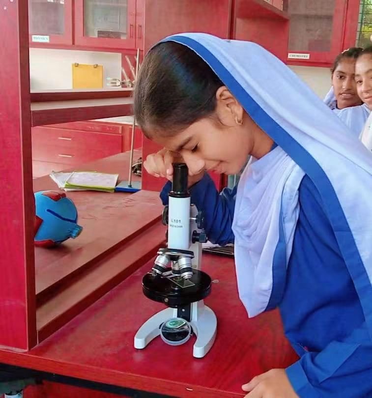 SELDGOS's tweet photo. Exploring Science Through Practical Learning
Class 9 students at Government Girls High School Phulpota 1, District #Larkana conducted various experiments in the school #sciencelab, using microscopes to observe different specimens and strengthen their scientific understanding.
The hands-on learning experience sparked curiosity, excitement, and enthusiasm among students, reflecting their interest in practical science education.
#SELD #SindhSchools #GovernmentOfSindh #SindhEducation #ScienceEducation #STEMEducation #LearningByDoing #SindhSchoolsReimagined @sardarshah1 @BBhuttoZardari
@MuradAliShahPPP @MinisterEduGos
