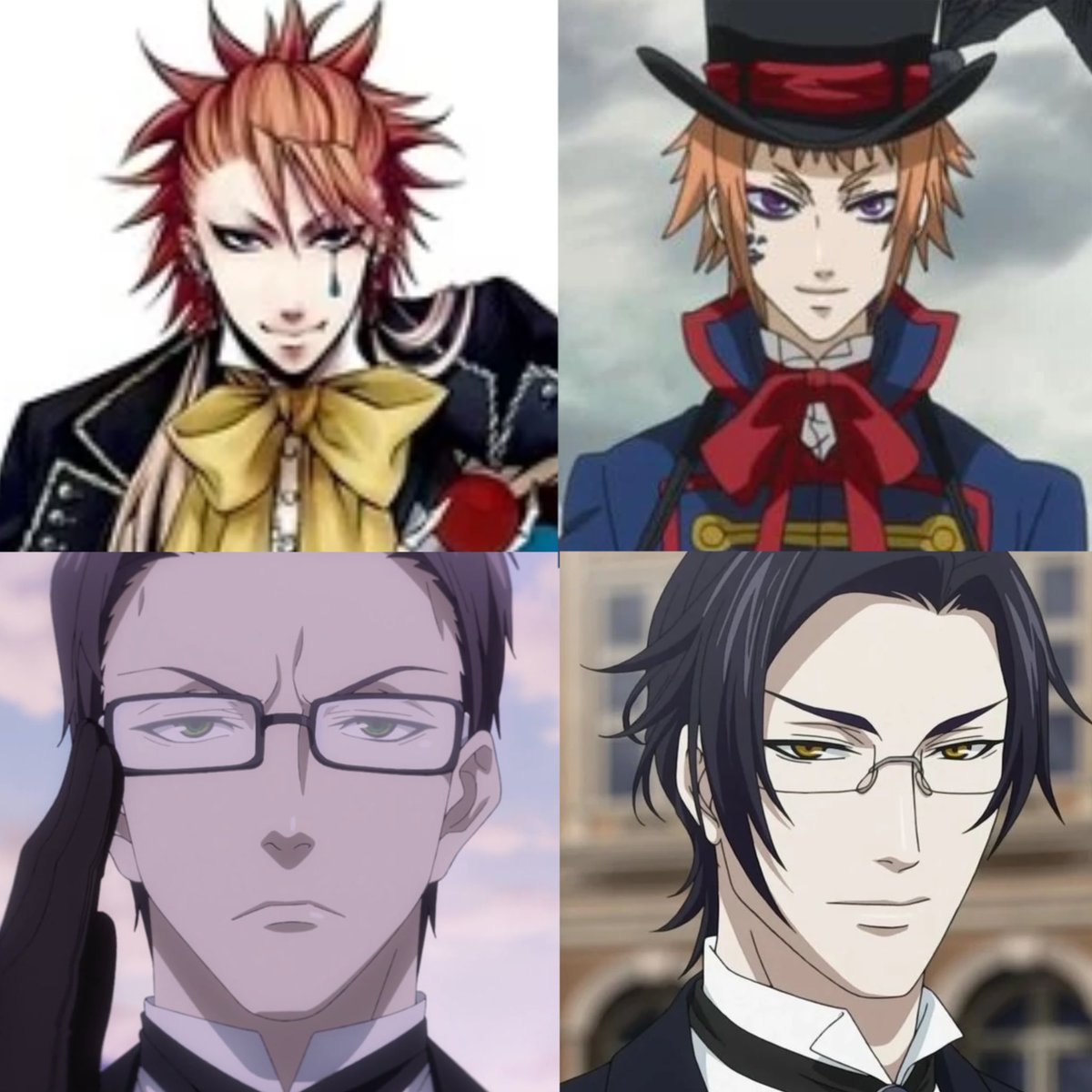 cielkawa's tweet photo. You can tell Mari okada took a lot of inspo and refences from Toboso’s original work and characters. 
It’s honestly fun and interesting to see that the importance of the phantomhive ring or R!Ciel were teased beforehand (by the noncanon work), yet revealed years after— https://t.co/kwJp8lcOtt