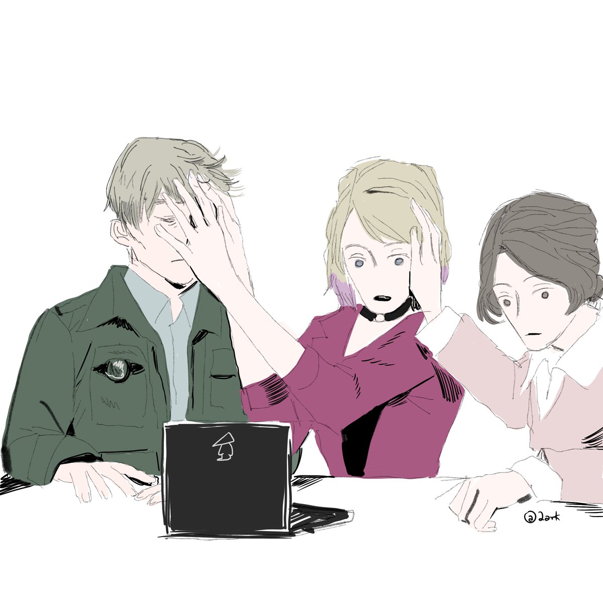 Lettalettaletta's tweet photo. 在看bjd教程时想到的怪东西。 https://t.co/2o3cNhPSc3